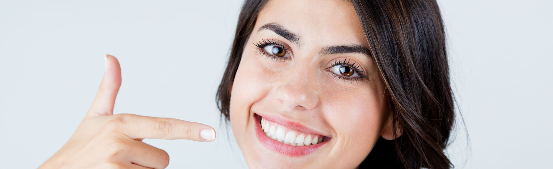 Beautiful woman smiling