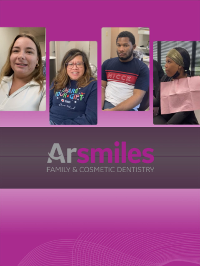 Success Stories from patients at Arsmiles Family & Cosmetic Dentistry