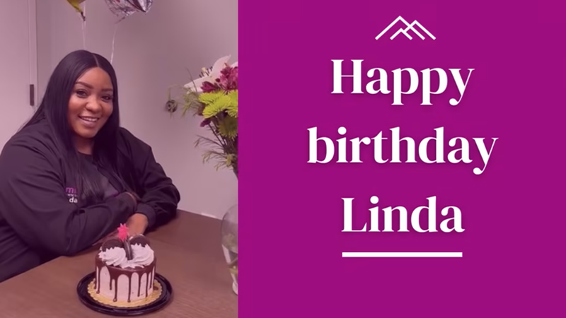 Happy birthday to our wonderful dental assistant, Linda